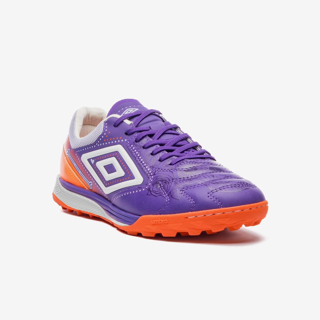 Imagem 3 do produto Chuteira Society Adulto Umbro Adamant Master Class Edição DLM Dia de los Muertos