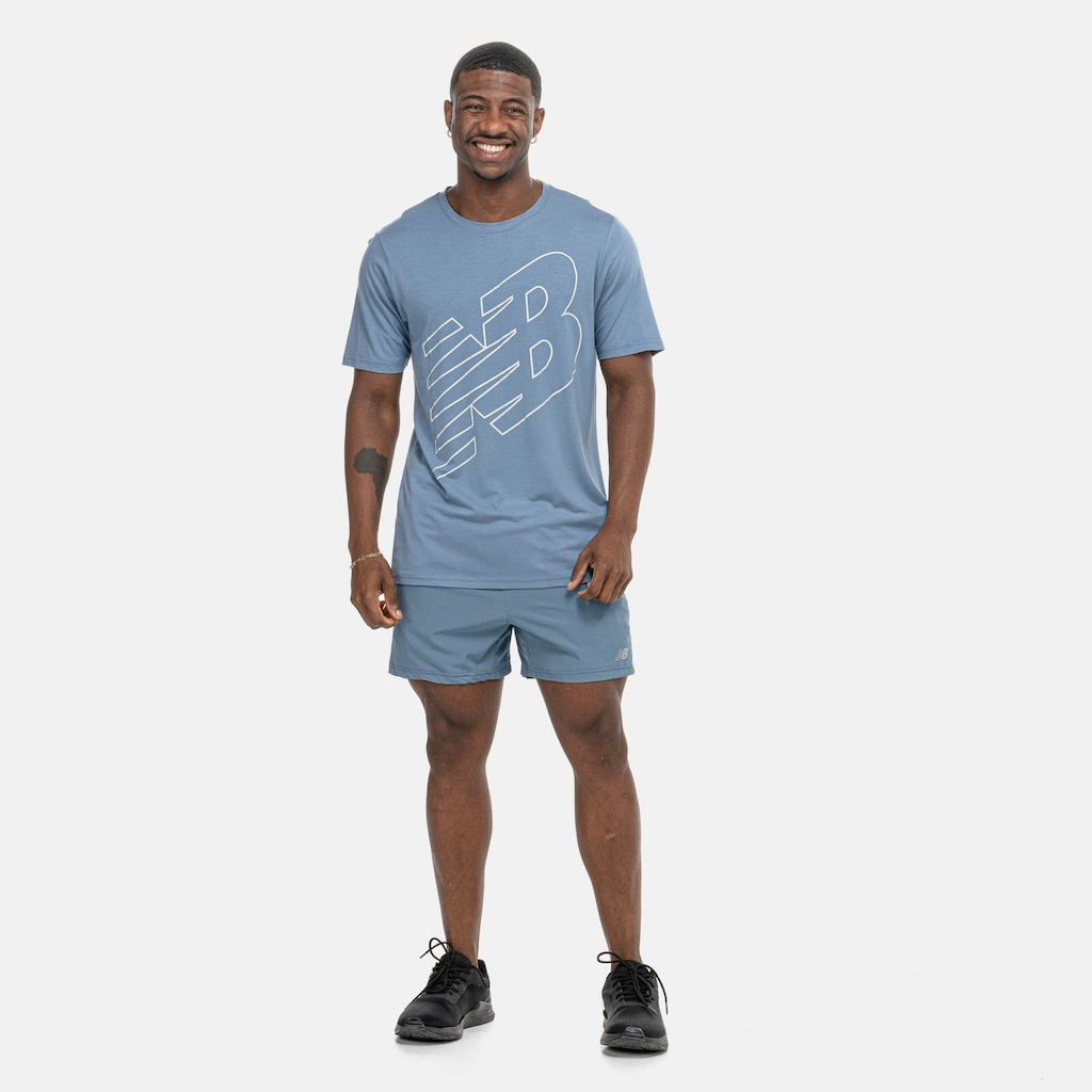Imagem 3 do produto Camiseta New Balance Logo Performance Masculina