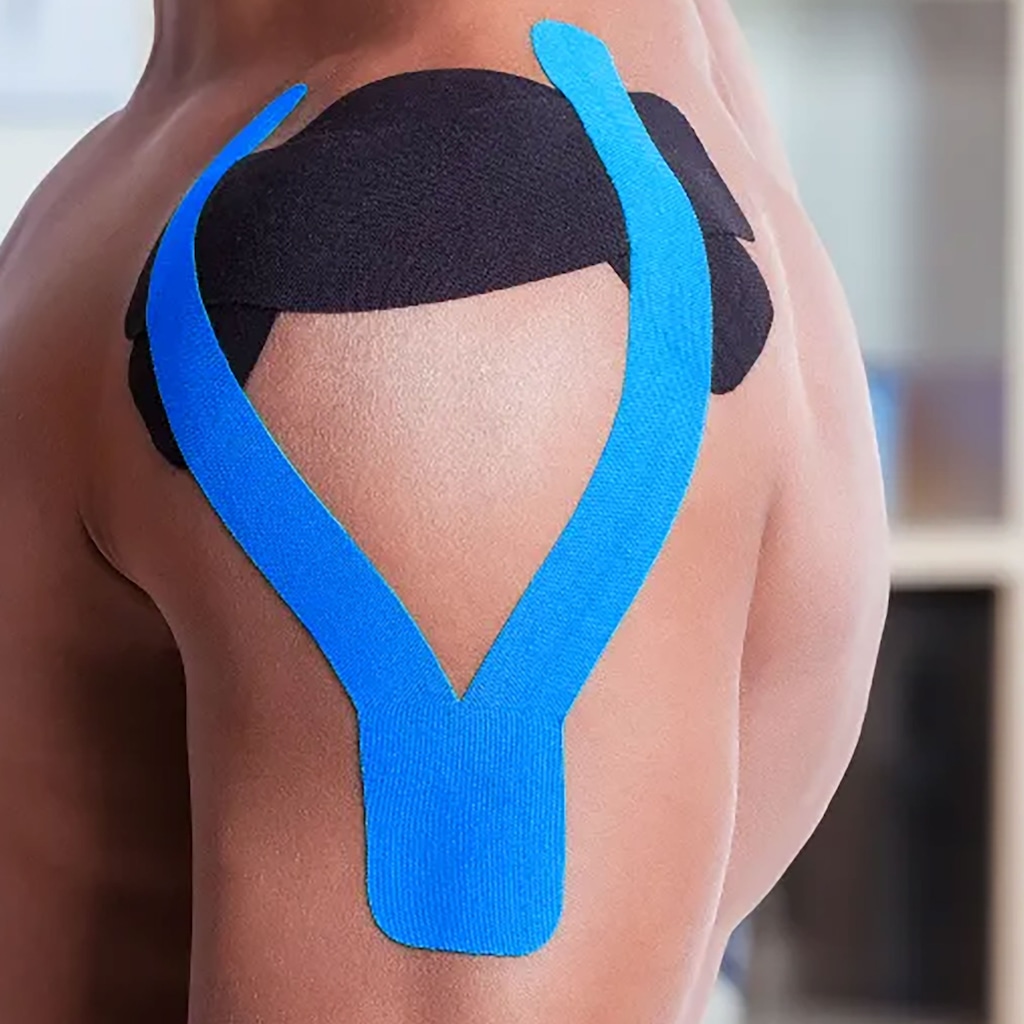 Imagem 2 do produto Bandagem Elástica Adesiva KinesioSport Pré-Cortada Ombro