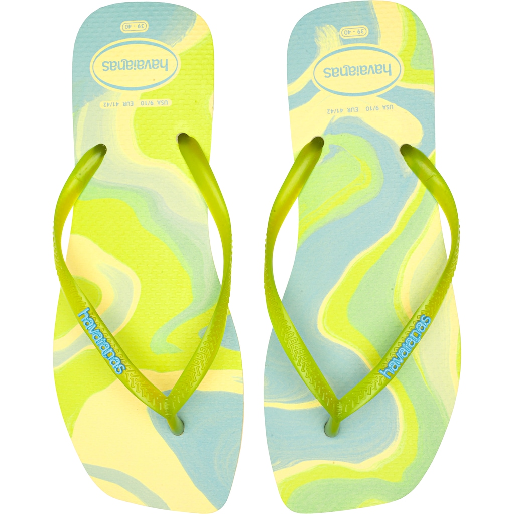 Chinelo Havaianas Slim Square Jelly Feminino