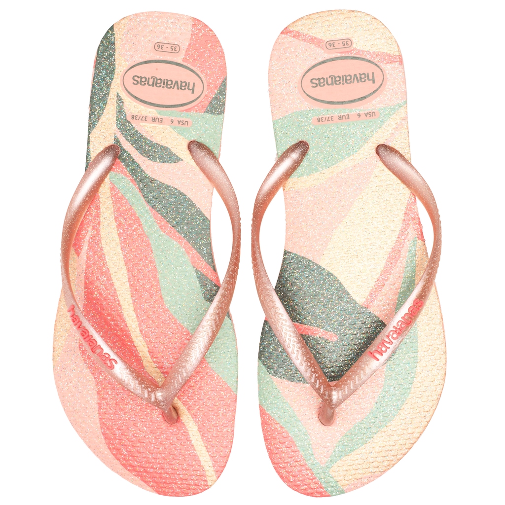 Chinelo Feminino Havaianas Slim Palette Glow