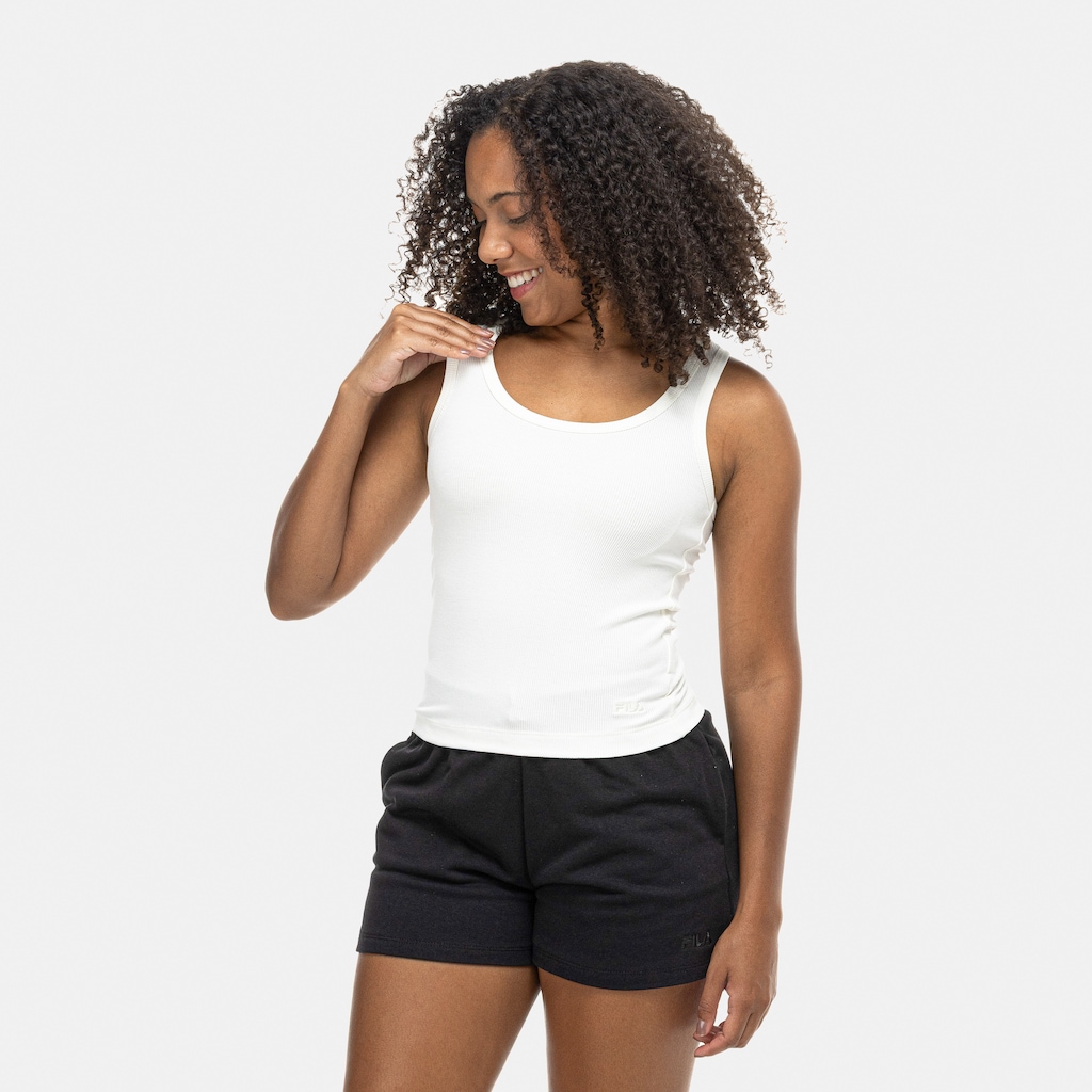 Imagem 4 do produto Camiseta Regata Feminina Fila Essentials Rib