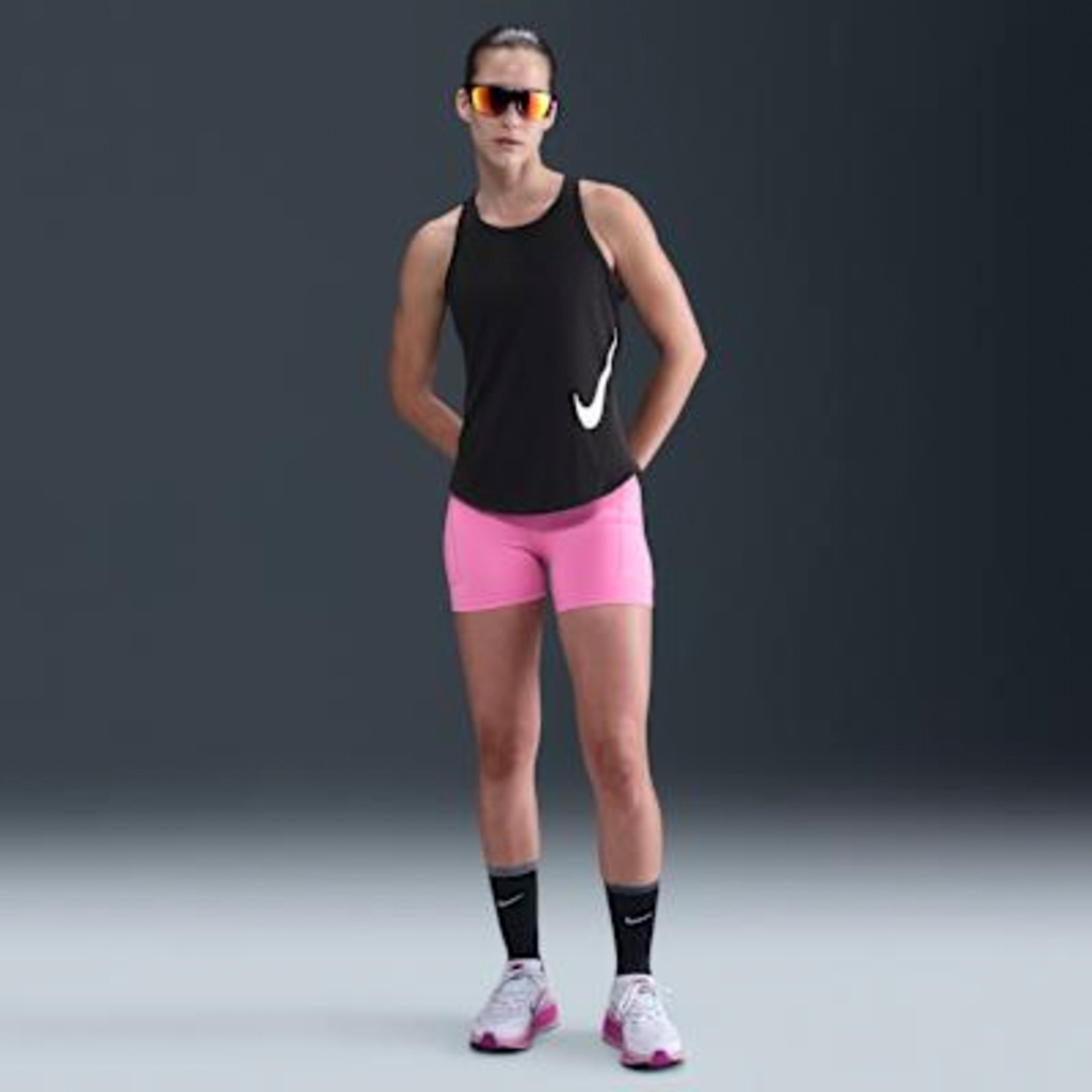 Imagem 2 do produto Camiseta Regata Nike Tempo Swoosh Hybrid Tank Feminina