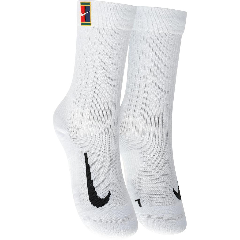 Kit de Meias De Corrida Nike Multiplier Max Crew Adulto 2 Pares - Foto 1