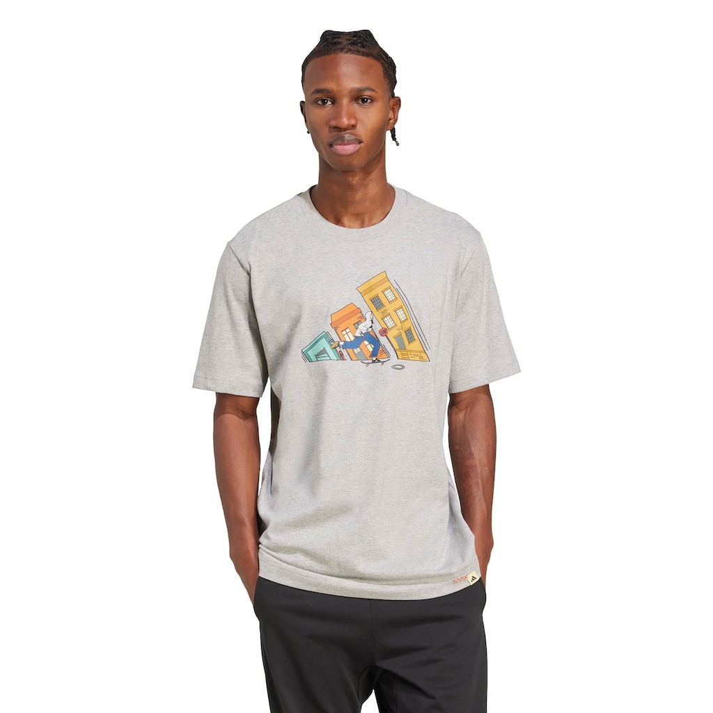 Camiseta adidas Doodle Hunt Skate Masculina