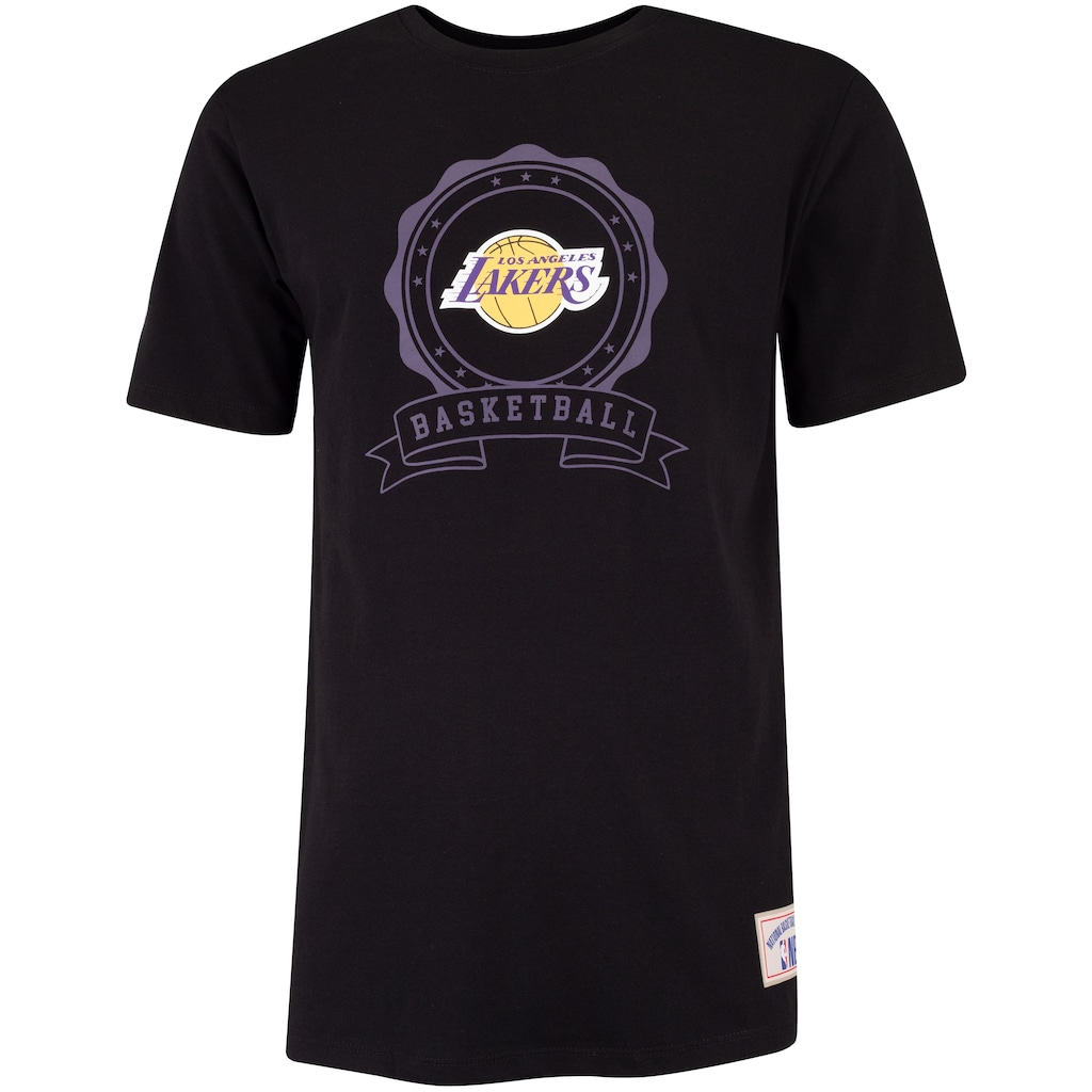 Camiseta do Los Angeles Lakers NBA Medal N0431 Masculina