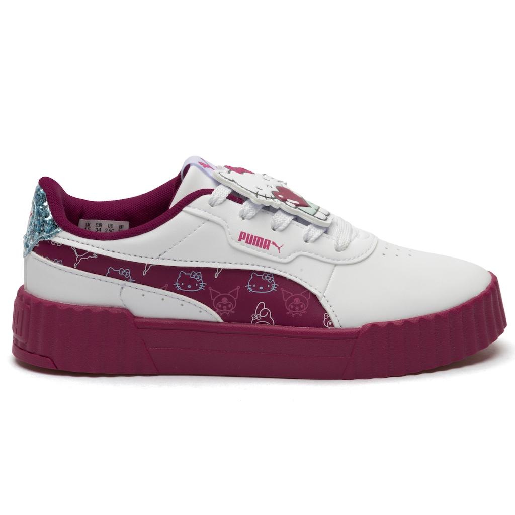 Tênis Infantil Puma Carina 3.0 Hello Kitty And Friends - Foto 1