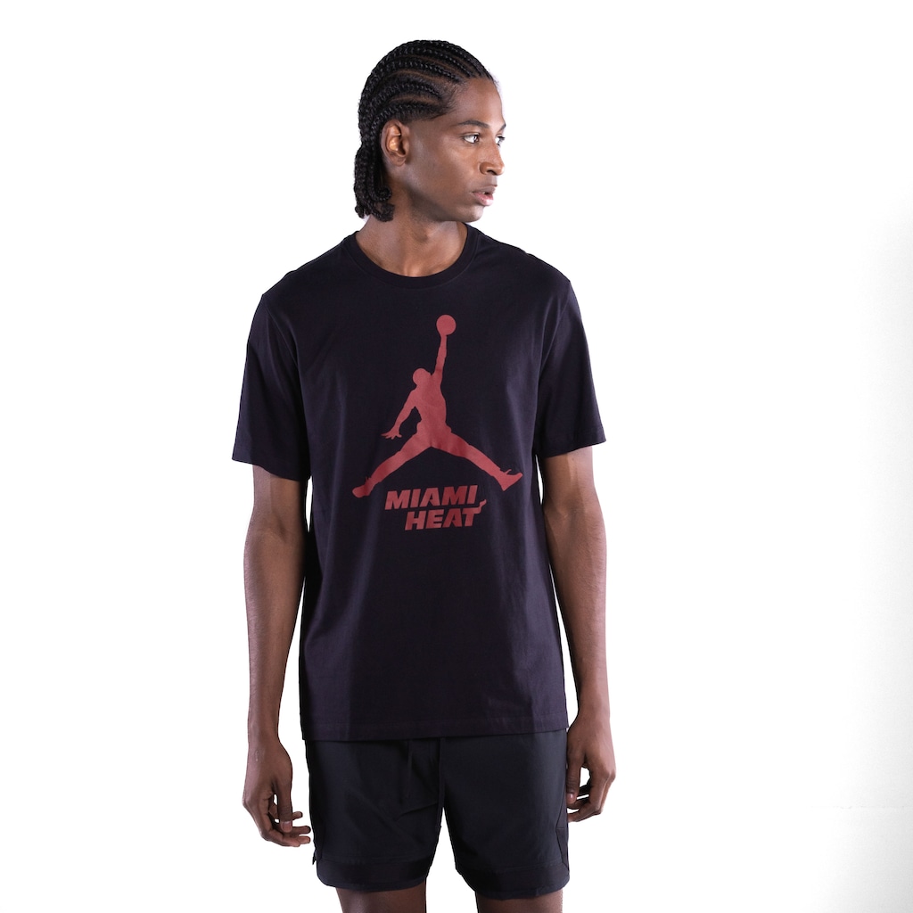 Camiseta Miami Heat Jordan Nike Essential Masculina