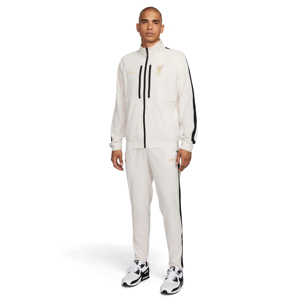 Conjunto de Agasalho Liverpool x LeBron James Nike Tracksuit Masculino