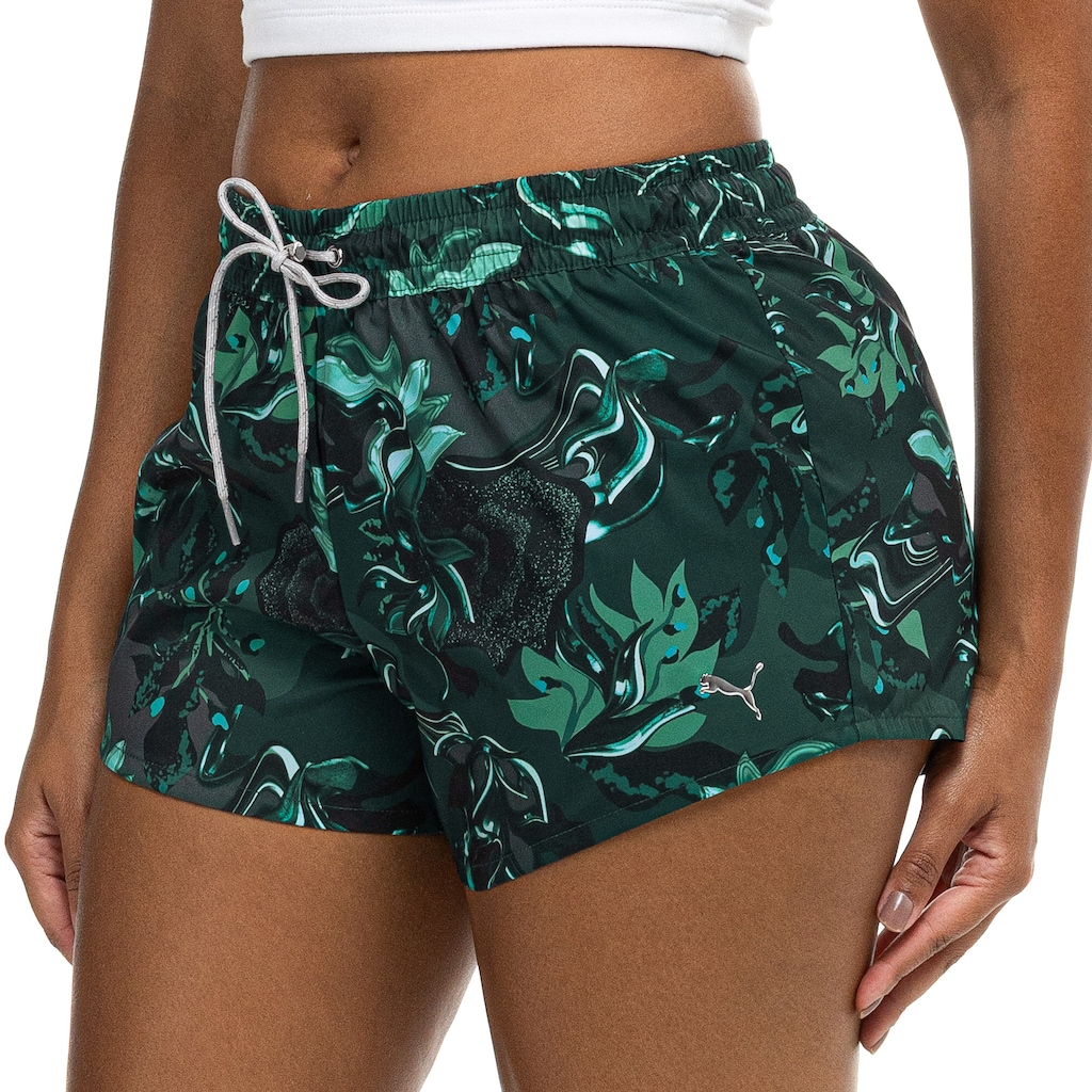 Short Puma GREEN TERRAINS 3" Woven Feminino