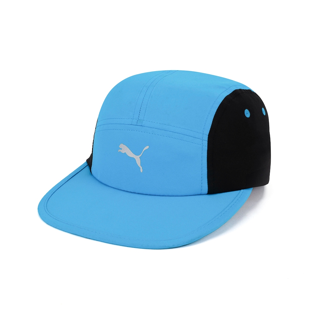Boné Adulto Puma Essential Running 5 Panel Aba Reta