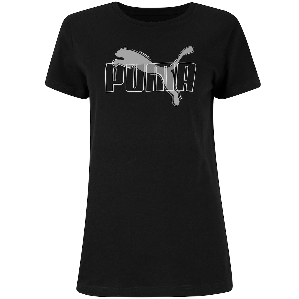 Camiseta PUMA Essential Logo Lab Feminina