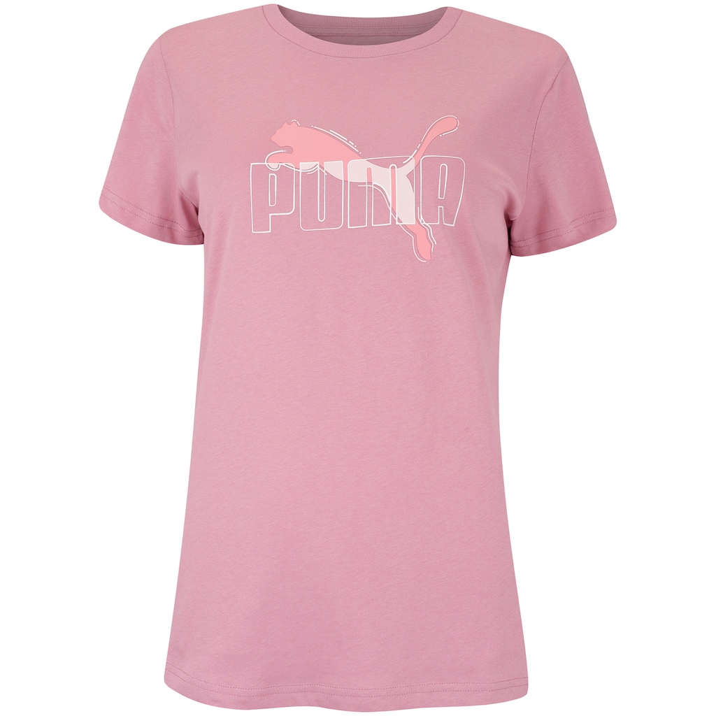 Camiseta PUMA Essential Logo Lab Feminina