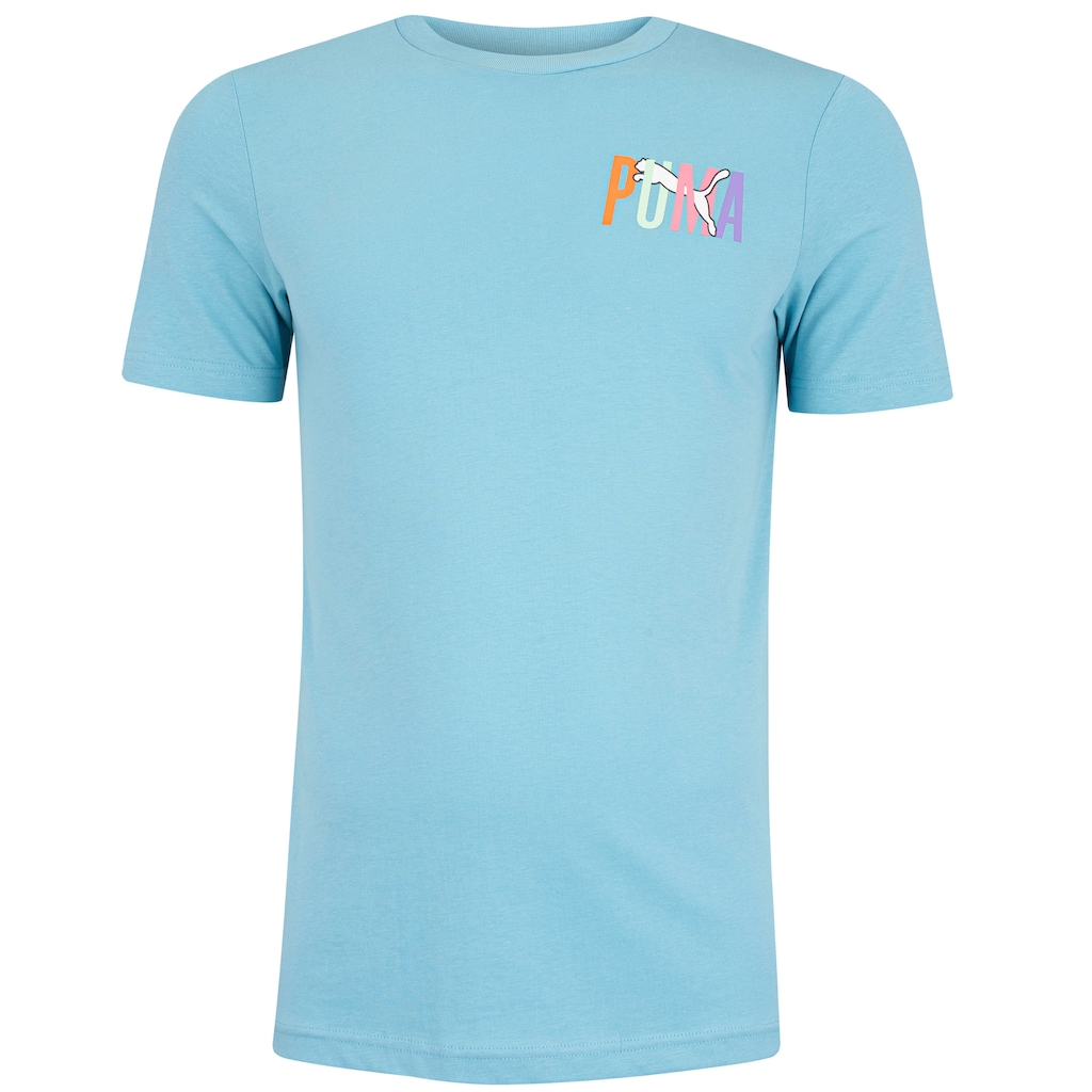 Camiseta Puma Essential Graphics Multicolored - Masculina