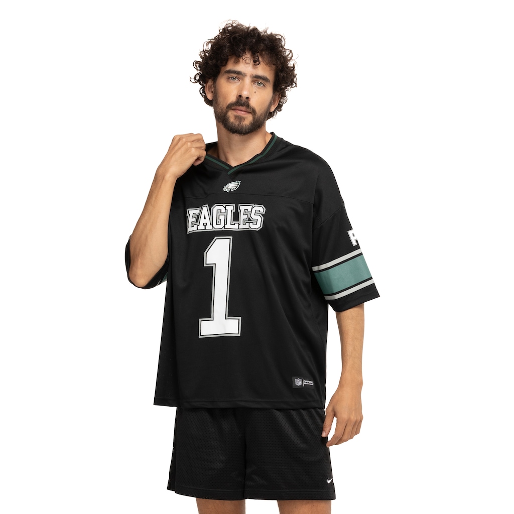 Camiseta do Philadelphia Eagles NFL Hurts NF164 Masculina