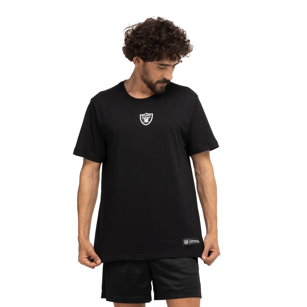 Camiseta Las Vegas Raiders NFL Shieltd NF176 Masculina