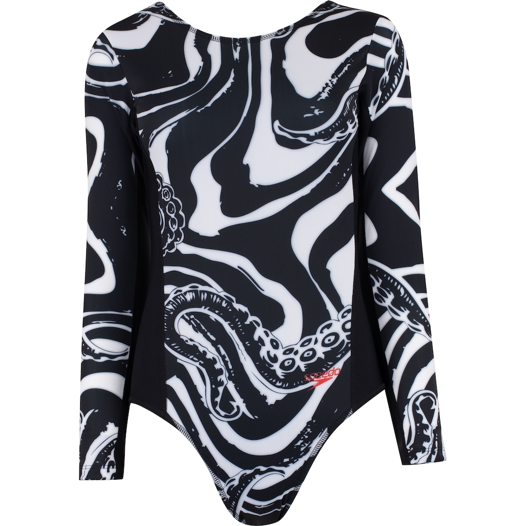 Maiô Speedo Classic Octopus Manga Longa Adulto