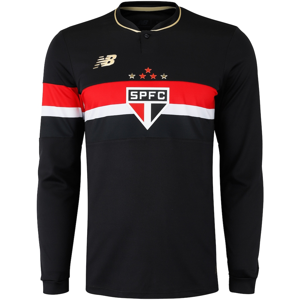 Camisa do São Paulo III 25/26 Torcedor Manga Longa New Balance Masculina