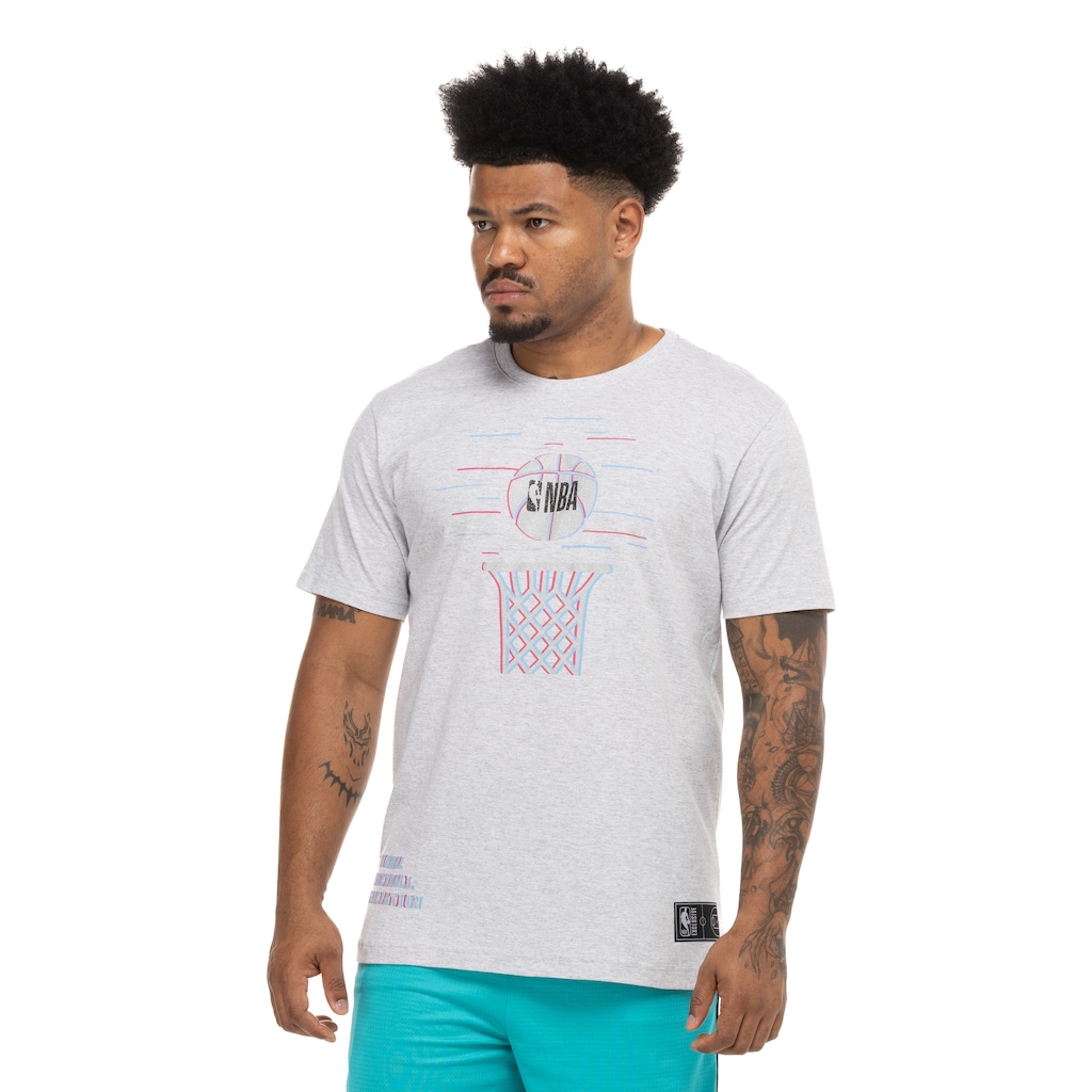 Camiseta NBA Basket Hoop N864A Masculina