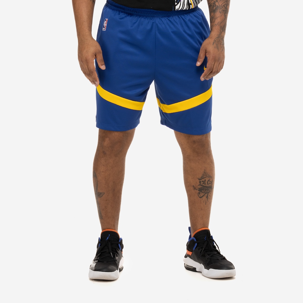 Imagem 3 do produto Bermuda do Golden State Warriors NBA Nike Dri-FIT Icon Edition 8IN Masculina