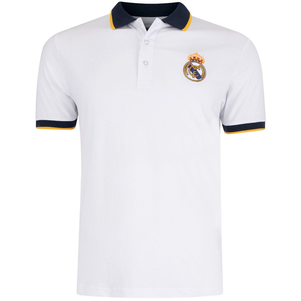 Camisa Polo Real Madrid Balboa Algodão Masculina