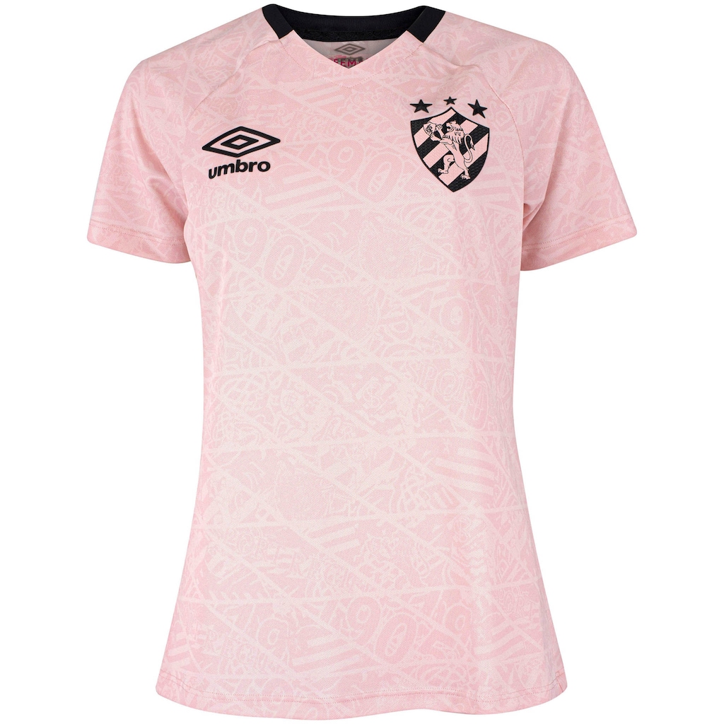 Imagem 5 do produto Camisa do Sport Clube de Recife 25/26 Torcedor Outubro Rosa Umbro Feminina
