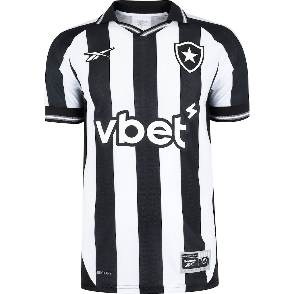 Camisa do Botafogo I 25/26 Torcedor Reebok Masculina