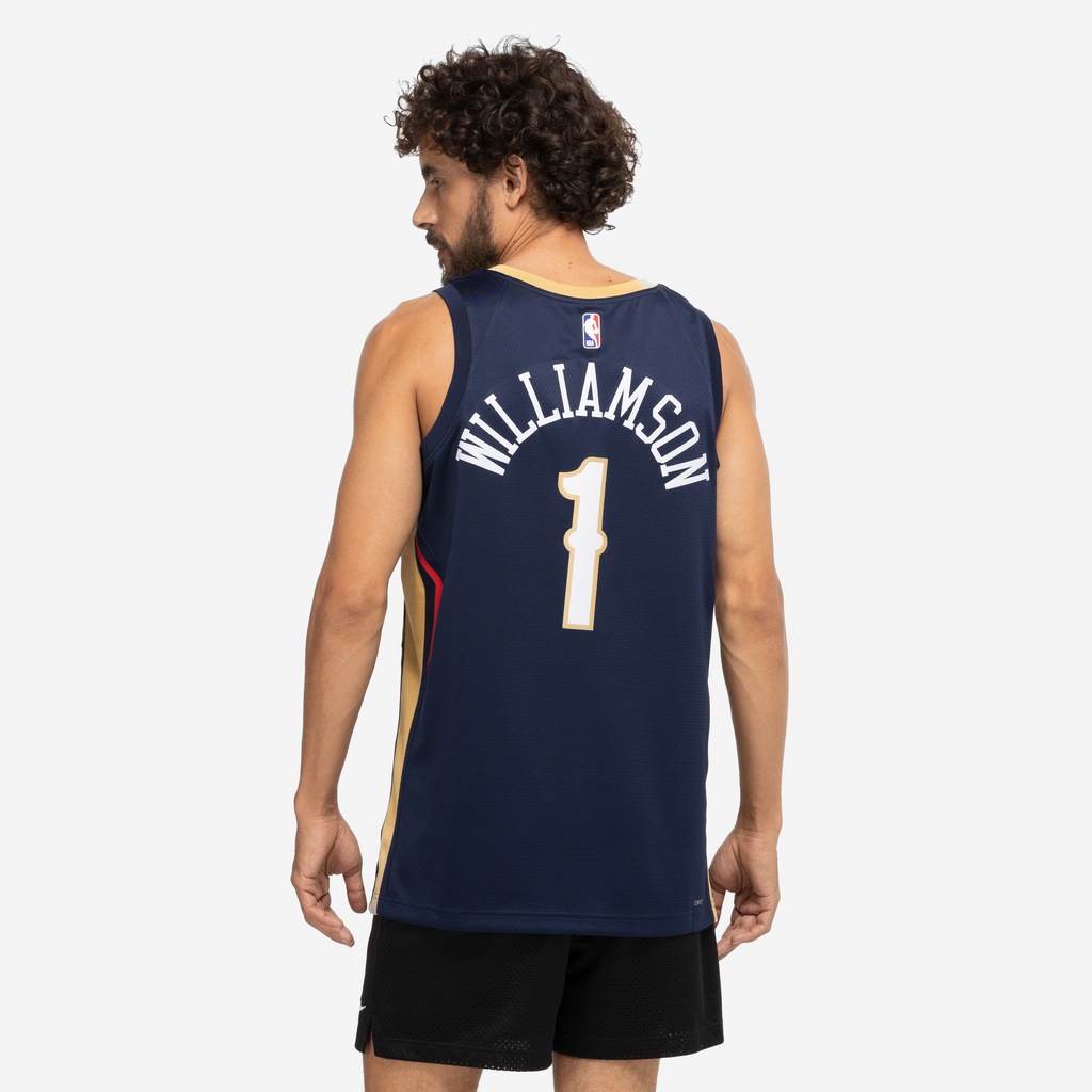 Imagem 2 do produto Camiseta Regata New Orleans Pelicans NBA Nike Icon Edition 22/23 Masculina