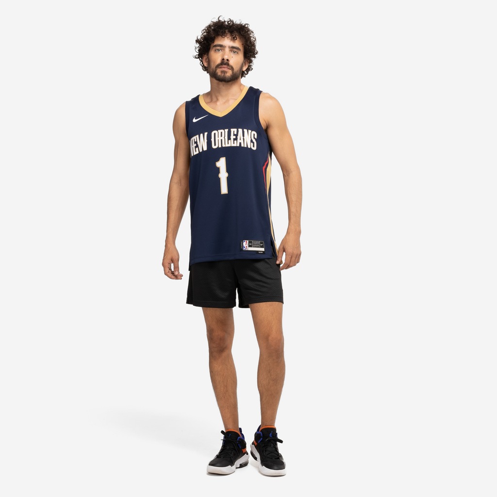 Imagem 3 do produto Camiseta Regata New Orleans Pelicans NBA Nike Icon Edition 22/23 Masculina