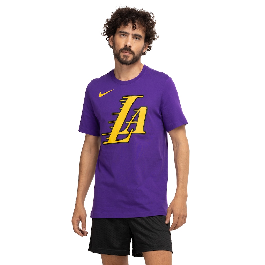 Camiseta Los Angeles Lakers NBA Nike Masculina