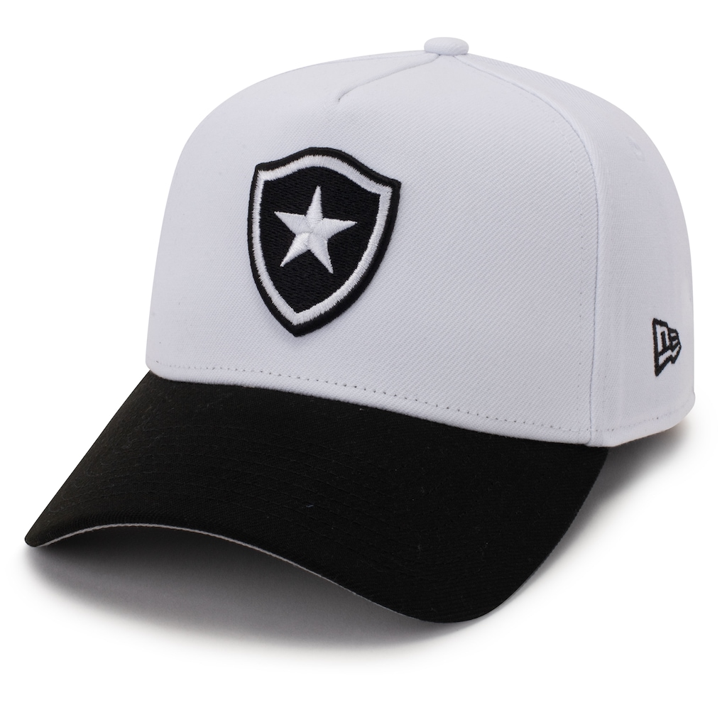 Boné Botafogo New Era 940 A-Frame Aba Curva Adulto