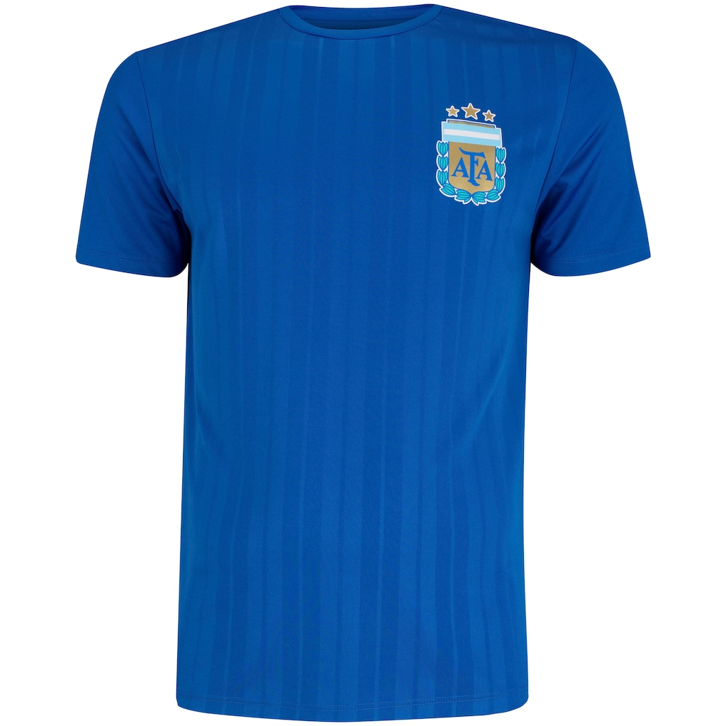 Camiseta da Seleção da Argentina AFA Embossed Masculina