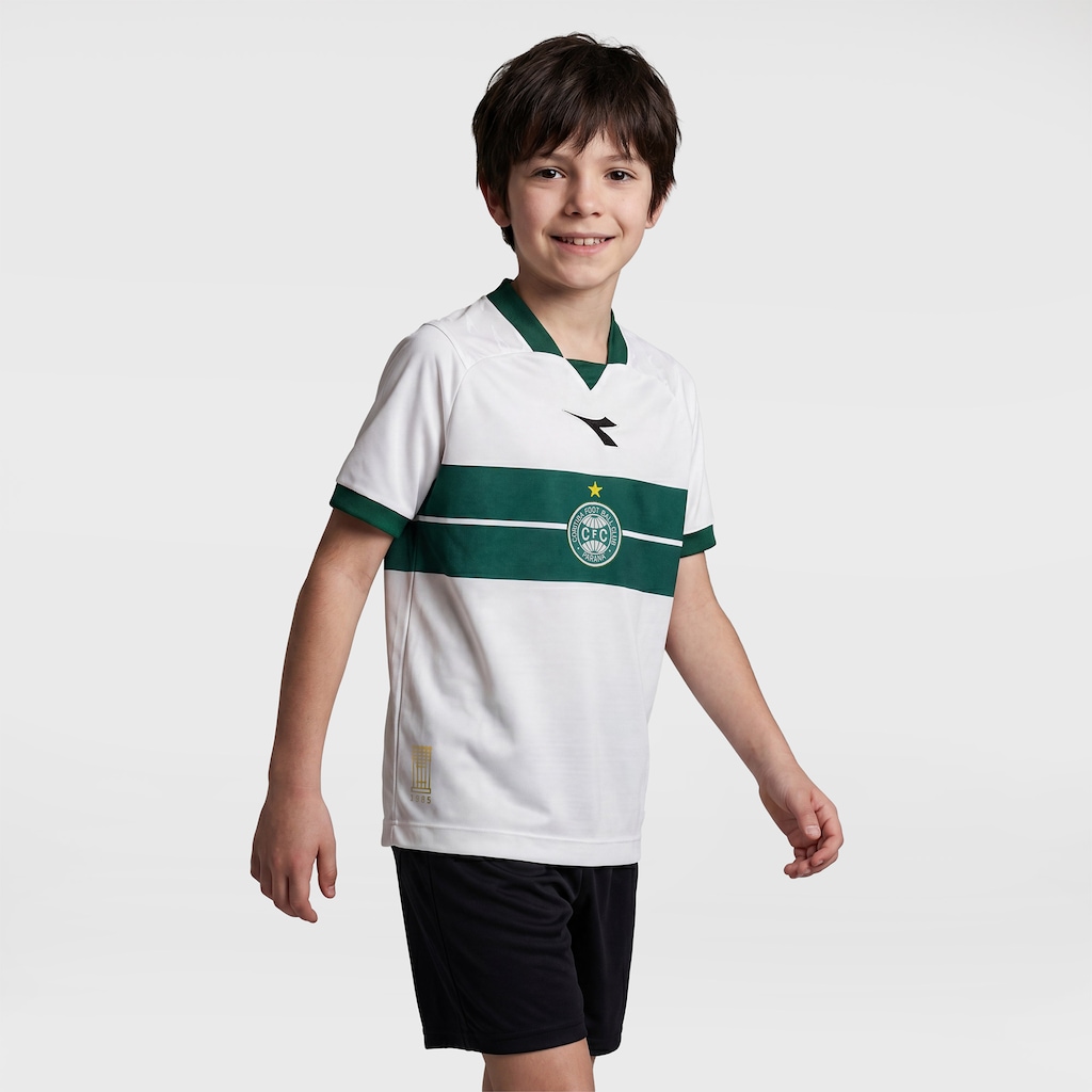 Camisa do Coritiba I 26/27 Torcedor Diadora Infantil