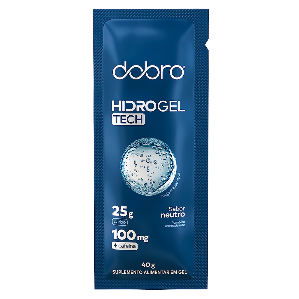 Hidro Gel Dobro Tech Neutro com Cafeína - 40g