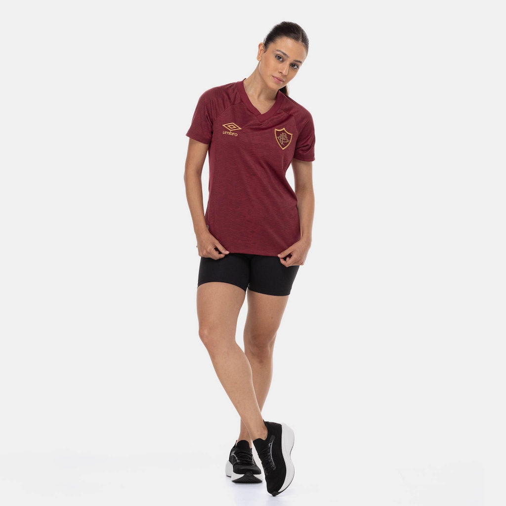 Imagem 3 do produto Camisa do Fluminense III 25/26 Torcedor Umbro Feminina
