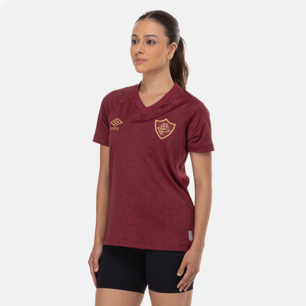 Imagem 4 do produto Camisa do Fluminense III 25/26 Torcedor Umbro Feminina