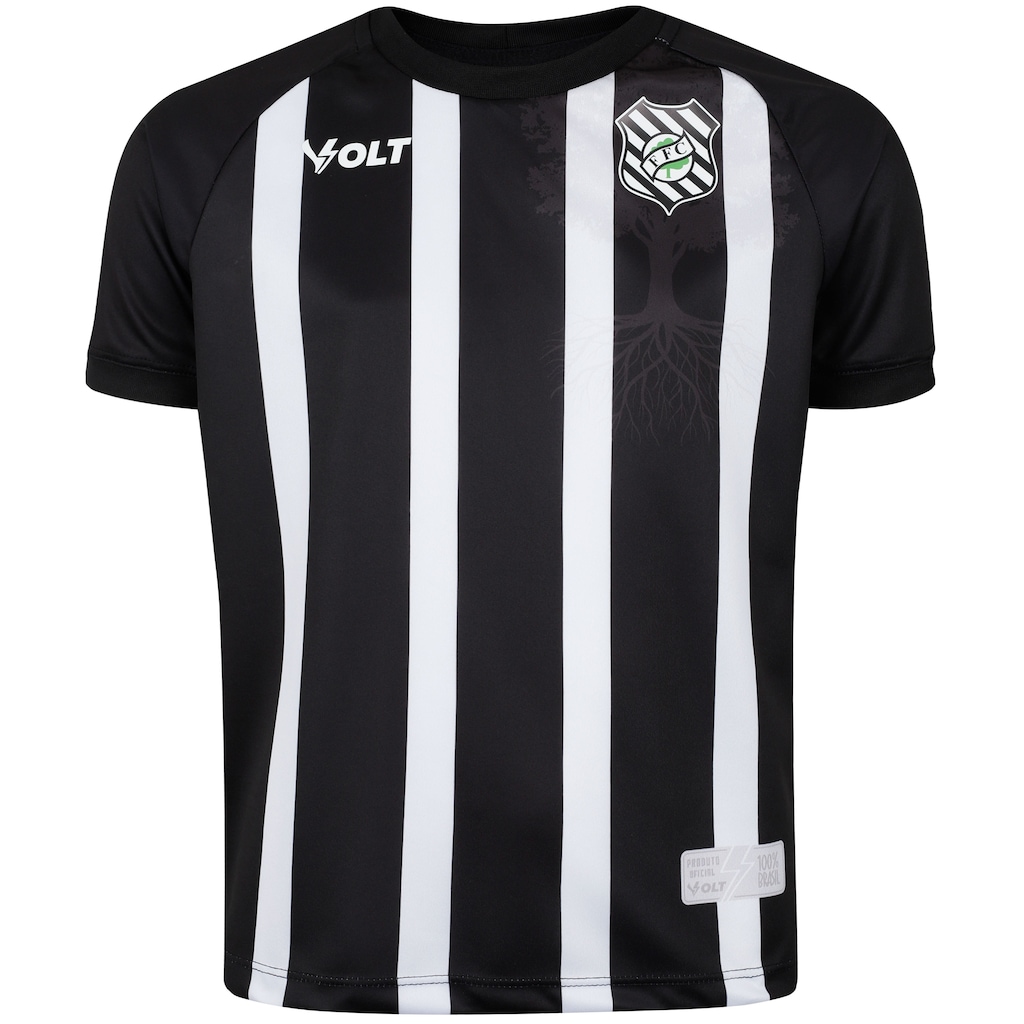 Imagem 4 do produto Kit de Uniforme do Figueirense I 25/26 Infantil Volt Camiseta + Calção