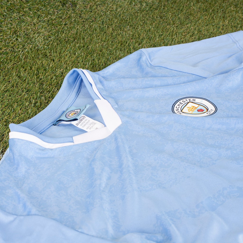 Imagem 2 do produto Camisa do Manchester City Lancashire Braziline Juvenil