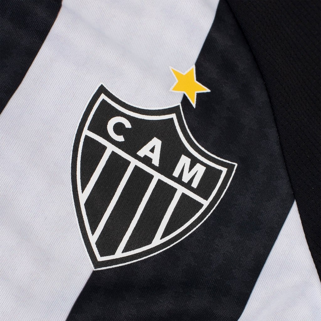 Imagem 4 do produto Camiseta do Atlético-MG Berro Braziline Infantil