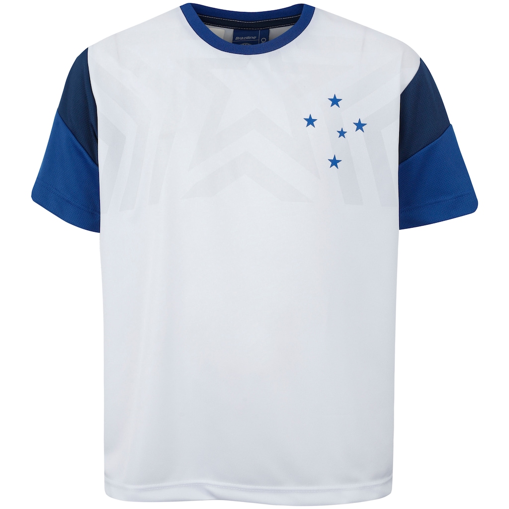 Camiseta do Cruzeiro Braziline Brilhar Juvenil