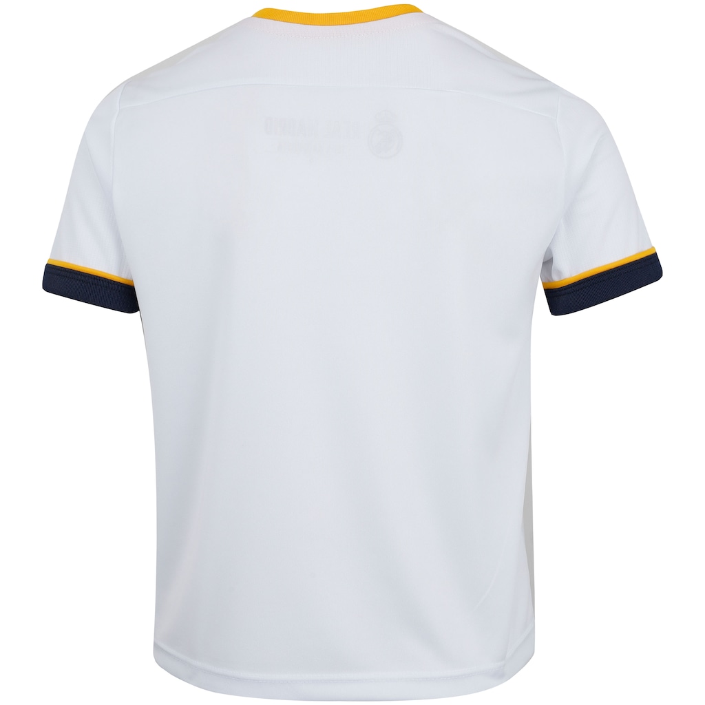 Imagem 4 do produto Kit de Uniforme do Real Madrid Braziline Infantil Camiseta + Calção