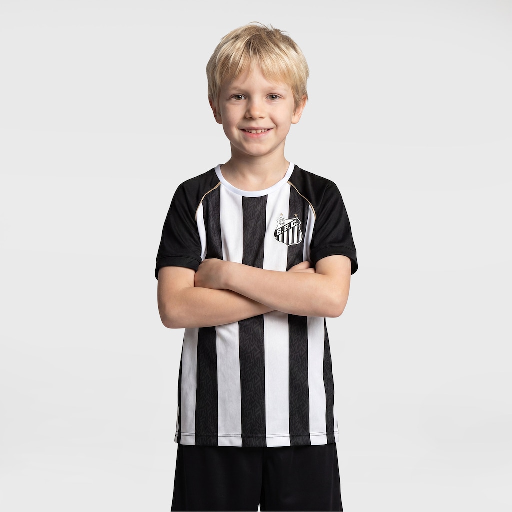 CAMISETA SANTOS MOSAICO INF