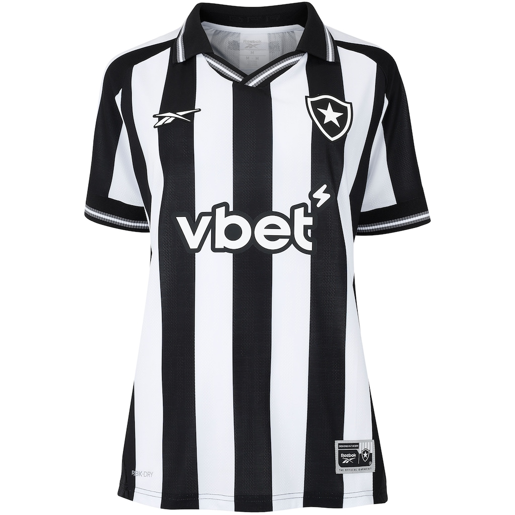 Camisa do Botafogo I 25/26 Torcedor Reebok Feminina