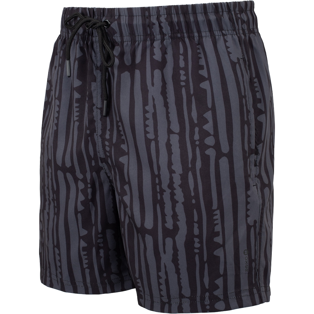 Bermuda Swim Estampado Curto Oxer Masculino