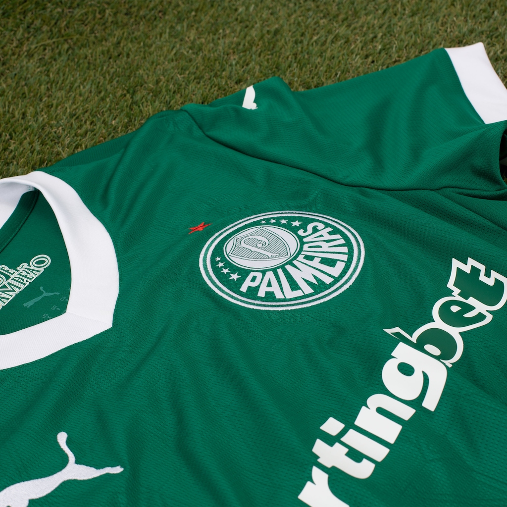 Imagem 4 do produto Camisa do Palmeiras I 25/26 Puma Torcedor - Fictor - Masculina