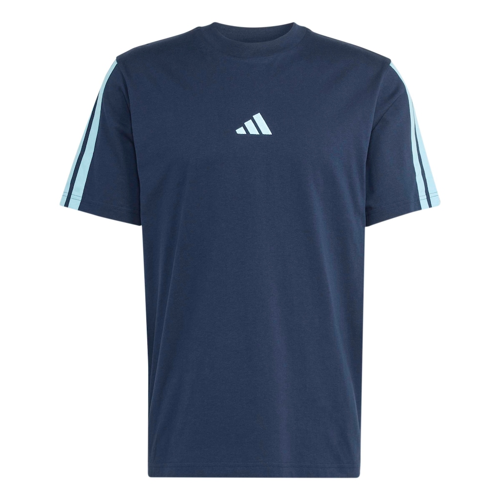 Camiseta Adidas Essentials Tres Listras Malha Simples Masculina