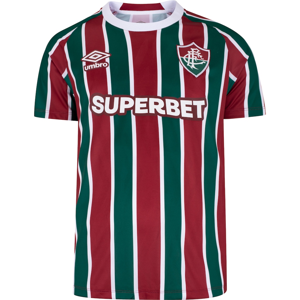 Camisa do Fluminense I 25/26 Torcedor Umbro Nº 10 Masculina
