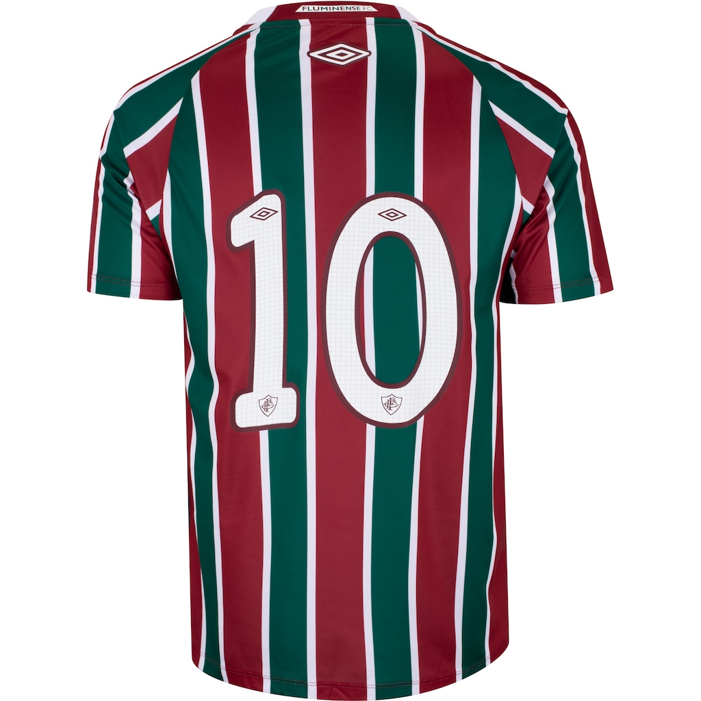 Imagem 3 do produto Camisa do Fluminense I 25/26 Torcedor Umbro Nº 10 Masculina