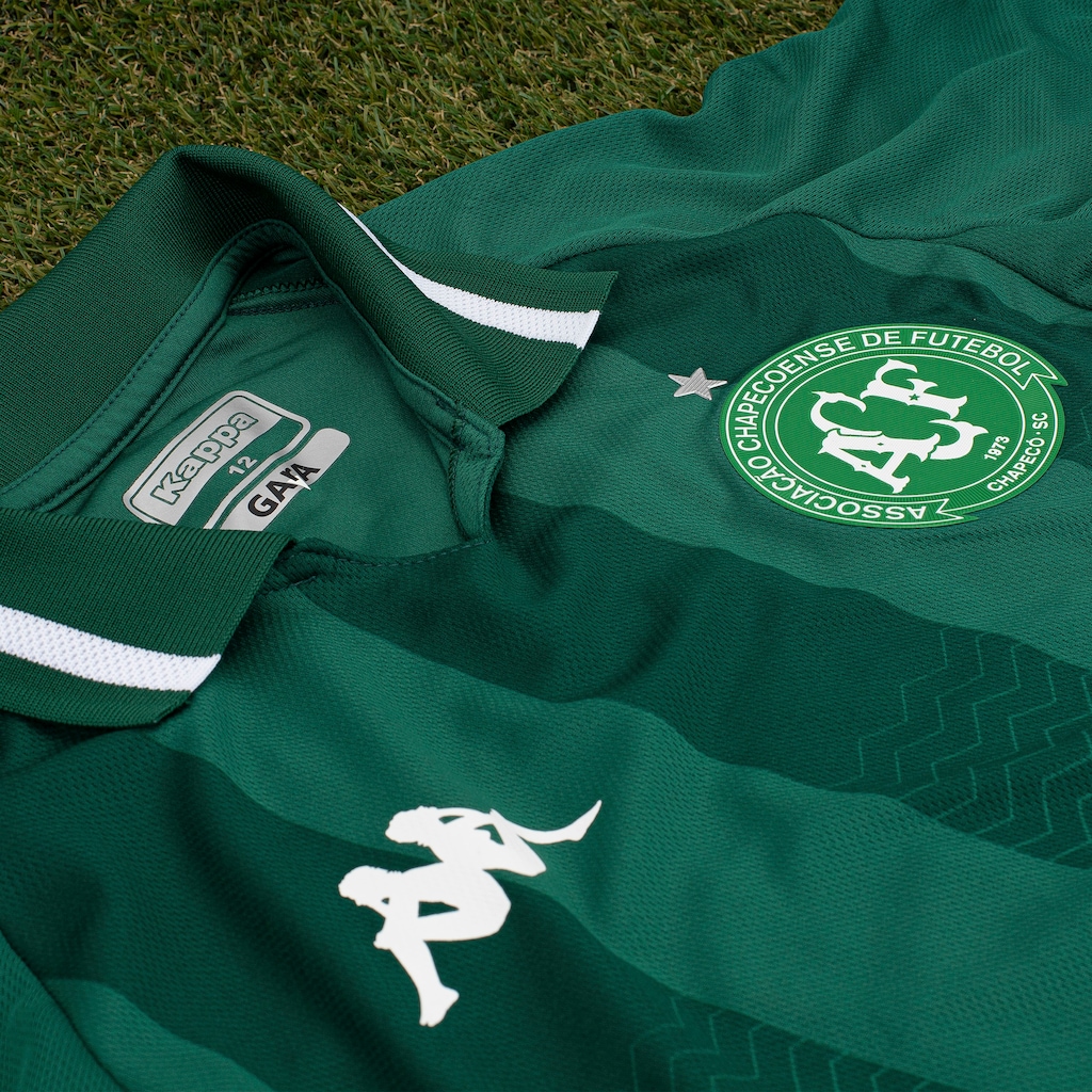 Imagem 2 do produto Camisa da Chapecoense I 25/26 Torcedor Kappa Infantil