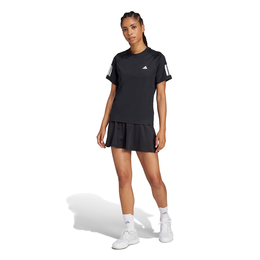 Imagem 4 do produto Camiseta adidas Club Três Listras Tênis Climacool Feminina